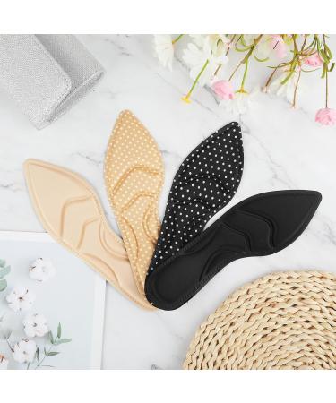 4 Pairs High Heel Insoles - Breathable Shoe Pads & Cushions for Women - Comfort for Foot Pain & Loose Shoes - Buy Online on GoSupps.com
