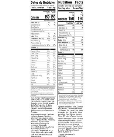 Cinnamon Toast Crunch Wheat & Corn Cereal Sweetened 10.7 Ounce - Buy Online on GoSupps.com