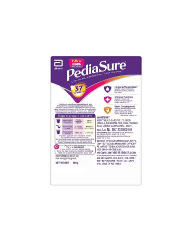 PediaSure Premium Chocolate - 400g Refill Pack | Nutritious Kids Drink - Buy Online on GoSupps.com