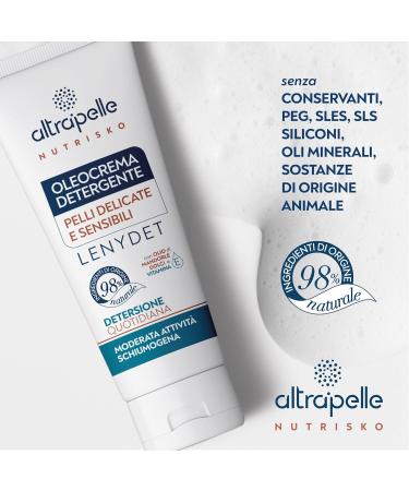  ALTRAPELLE NUTRISKO OLEOCREME CLEANSING LENYDET FOR DELICATED AND SENSITIVE SKIN - 200ml - Buy Online on GoSupps.com