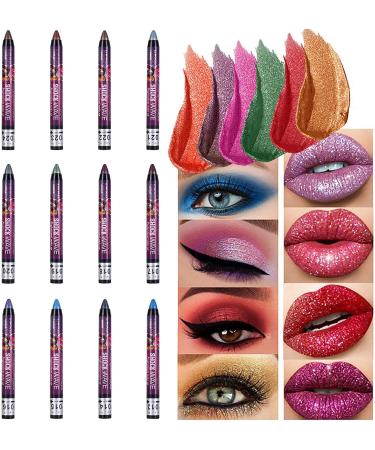 Shadow Pen Eyeshadow Highlighter Lying And Pen Pen 2 Eye 1 Silkworm Lip Pen In Eyeshadow Neon Makeup (J One Size) 1 count (Pack of 1) J - Buy Online on GoSupps.com