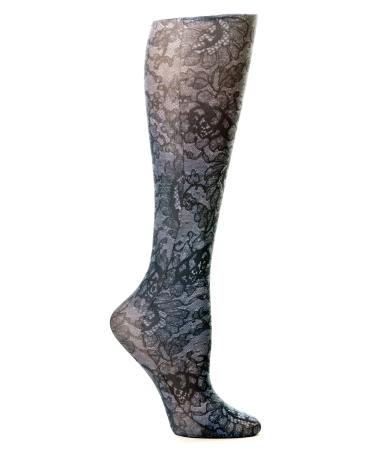 Celeste Stein Therapeutic Compression Socks  Midnight Lace  8-15 mmhg  .6 Ounce Midnight Lace 0.6 Ounce