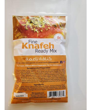Fine Knafeh Ready Mix - Homemade Knafeh with Your Favorite Cheese - Buy Online on GoSupps.com