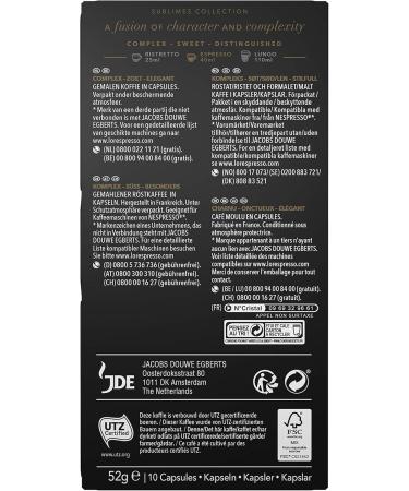 L'Or Espresso Coffee Rose Gold Intensity 7 - 10 Nespresso * Compatible Aluminum Capsules - Buy Online on GoSupps.com