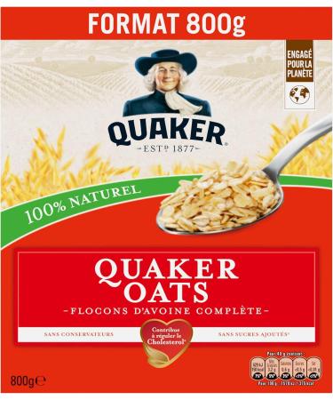 QUAKER C r ales Flocons d'Avoine Compl te 800g 800 g (Lot de 1) - Buy Online on GoSupps.com