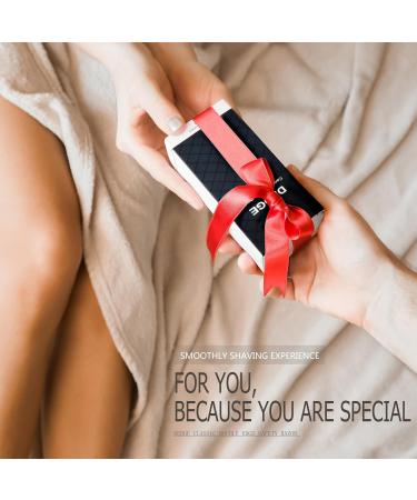 DEDGE Classic Double Edge Safety Razor for Men - Weighted Design Reusable Includes 5 Premium Blades (Black - Buy Online on GoSupps.com