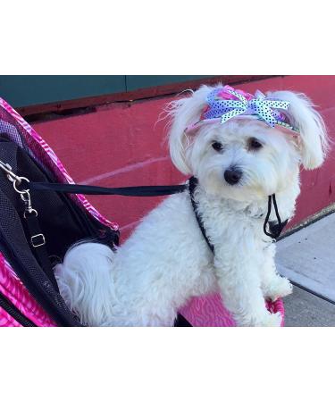 BBEART Pet Hat - Stylish Leisure Visor & Baseball Sun Cap for Small & Medium Dogs with Ear Holes & Chin Straps - Perfect for Girls - Buy Online on GoSupps.com