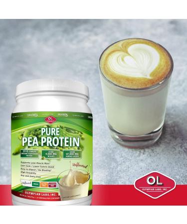 Buy Olympian Labs Vanilla Pea Protein - 494g 13 Servings | Premium Vegan Protein Powder for Muscle Support - Free International Shipping - Buy Online on GoSupps.com