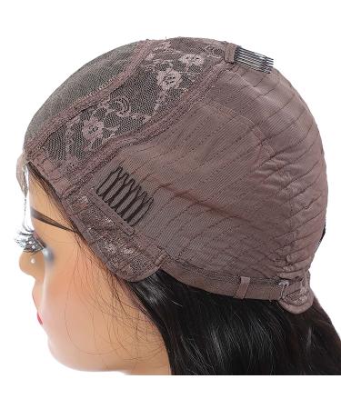 ZILING Brazilian Body Wave 4x4 Lace Closure Wig 16 Pre Plucked 150% Density - Natural Color Human Hair for Black Women - Buy Online on GoSupps.com