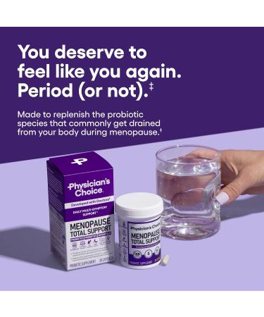 Physician's CHOICE Keep Your Cool Bundle: Mood Support Probiotic + Menopause Probiotic - Supports Hormone Balance Hot Flashes & Balanced Mood - Buy Online on GoSupps.com