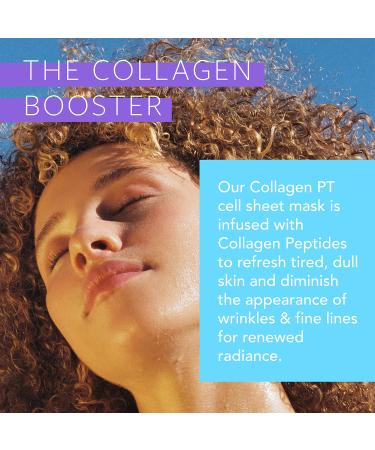 LAPCOS Collagen Firming Sheet Mask 5-Pack | Anti-Aging with Collagen Peptides | Korean Beauty Favorite for Wrinkles & Fine Lines - Buy Online on GoSupps.com