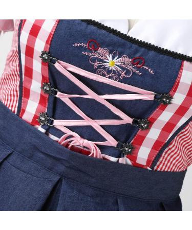 Women's 2024 Summer Sleeveless Square Neck Fit & Flare Swing Sun Dresses Casual Boho Floral Midi Dresses 3779-zayeh-red-d XL - Buy Online on GoSupps.com