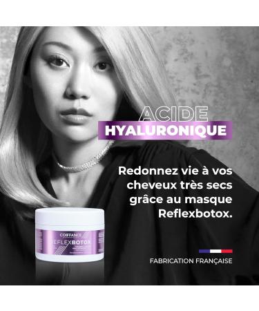 Coiffance - Reflexbotox Hyaluronic Acid Mask Shea Butter and Coconut Oil Moisturizing Formula For all hair types 100% Made in France 200ml - Buy Online on GoSupps.com