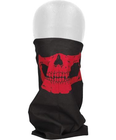 Buy Mumbi 30437 Skull Red Mouth Nose Protection Cover | Premium Quality Face Mask for International Shipping - Buy Online on GoSupps.com