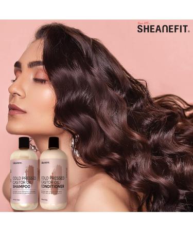 Cold Pressed Castor Oil Shampoo & Conditioner Set 16oz | Nourish & Strengthen Hair Growth | International Shipping - Buy Online on GoSupps.com