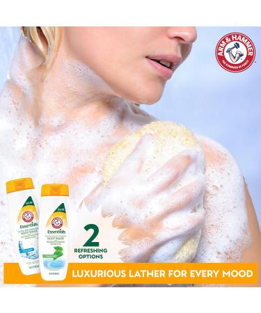 Essentials Body Wash for Women - Moisturizing Clear Water 22.5oz - Non-Toxic Shower Essential - Buy Online on GoSupps.com