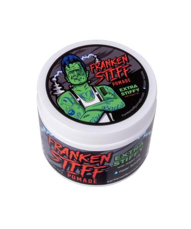 Franken Stiff Pomade w/Argan Oil - Extra Firm Hold with Semi-Gloss Shine 4 oz 1 Ounce (Pack of 1)