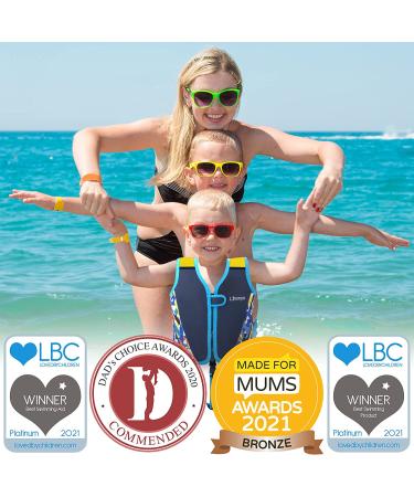 Limmys Premium Neoprene Swim Vest for Boys - Large Size with Drawstring Bag - Ideal Buoyancy Swimming Aid for Children - Buy Online on GoSupps.com