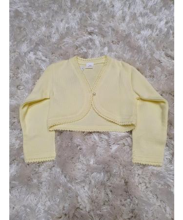 Baby Knitted Cotton Cardigan - Cozy Long Sleeve Bolero Shrug for Boys and Girls | Kids Clothing (White) - Buy Online on GoSupps.com