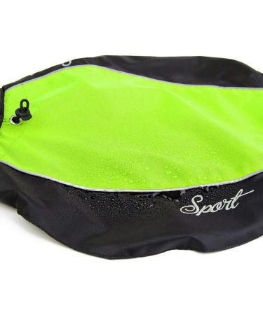 Zunea Waterproof Raincoat for Medium & Large Dogs - Reflective Windproof & Mesh Lined - Green 7XL - Perfect Outdoor Clothing for Wet Days - Buy Online on GoSupps.com