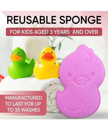 Taio Bubblegum Scented Bath Time Soap Sponge for Kids - Gentle Cleansing Wash for All Skin Types - Fun Bathroom Set with Unique Fragrance - Buy Online on GoSupps.com