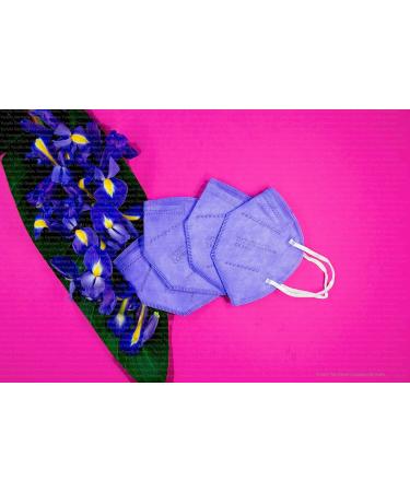Buy Promedicalcare Colored FFP2 Mouth Protection Masks - 10 Pack Purple | High-Quality Single-Packed FFP2 Masks for Optimal Protection - Buy Online on GoSupps.com