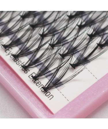 Vayator 20D 200 Clusters D Curl Professional Makeup False Eyelashes - Individual Extensions Cluster Eyelashes - Natural Soft Grafting - Choose from 8-18mm Mixed Lengths - Buy Online on GoSupps.com