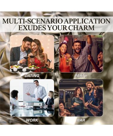 Rebel Pheromone Cologne for Men 2024 New Rebel by Alloura for Men Alloura Pheromone Perfume for Men Long Lasting Fragrance 0.34Fl.Oz (2 Pcs) - Buy Online on GoSupps.com