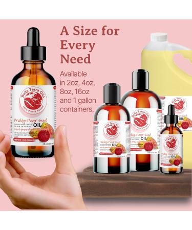 Prickly Pear (Cactus) Seed Oil. 236ml. 100% Pure. Cold-pressed. Unrefined. 150% more Vitamin E than Argan Oil! Lightweight. Natural Moisturizer. 236 ml (Pack of 1) - Buy Online on GoSupps.com