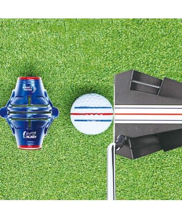 BIRDIE79 Premium Quality Golf Ball Marker Alignment Tool Kit with 3 Marker Pens - 360-Degree Triple-Line Design in Luxurious Gift Box - Buy Online on GoSupps.com