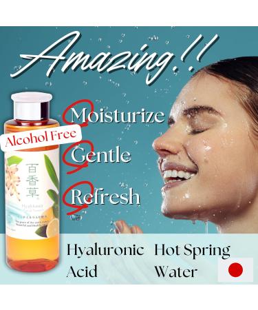 Acne Care Gentle Toner - Hydrating & Alcohol-Free for Sensitive Dry Skin with Hyaluronic Acid | 6.76 fl oz - Shop Internationally - Buy Online on GoSupps.com