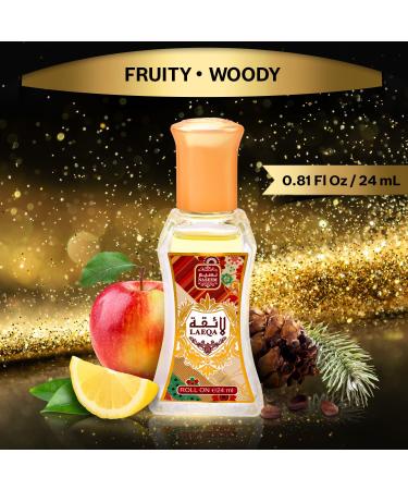 Naseem Laeqa Perfume Oil Rollerball Alcohol Free with composition of Rose Jasmine Fruity Musk Long Lasting Arabian Fragrance Oil for Women 0.81 Fl Oz - Buy Online on GoSupps.com