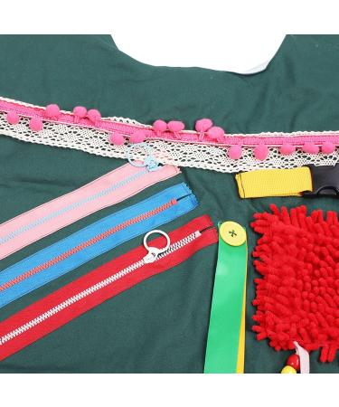 Generic Alzheimer Activity Apron Relaxation Anxiety Relieving Dementia Apron Cotton Calming Safety for Memory Loss - Buy Online on GoSupps.com