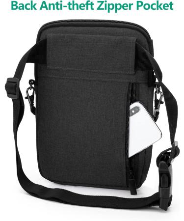 Trunab Vet Nurse Pouch with Multiple Pockets Nurse Waist Bag Fanny Pack with Adjustable Waist Strap for Stethoscope Scissors and Other Medical Supplies Black - Patented Design Black 1 - Buy Online on GoSupps.com