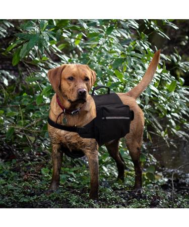 Xunxie Dog Backpack for Medium to Large Dogs - Durable Nylon Camping Vest for Travel - Buy Online on GoSupps.com