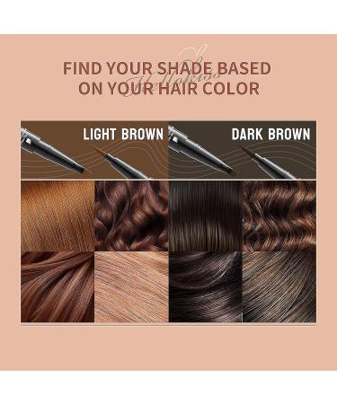 Natural Brow Eyebrow Pen Trailott Eyebrow Pen Bulletboard Waterproof Eyebrow Pen (Light Brown) Waterproof With 4-Fork-Tip & Precise Brush-Tip Bulletboard Waterproof Eyebrow Pen Bulletinboard Brow Pen 4pc - Buy Online on GoSupps.com