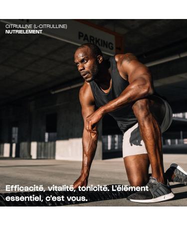 L-Citrulline 100% Pure - 400 Capsules | BioKyowa Patented Quality For Anabolism and Muscle Congestion Vegan Amino Acid Malate and GMO Free |Nutrielement by Nutrimuscle - Buy Online on GoSupps.com