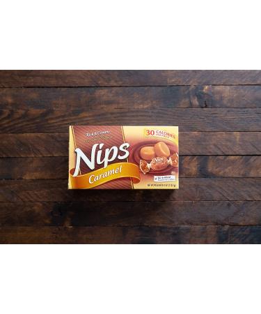 Nips Caramel Candy 4oz Box - Pack of 12 | Indulgent Caramel Treats - Buy Online on GoSupps.com