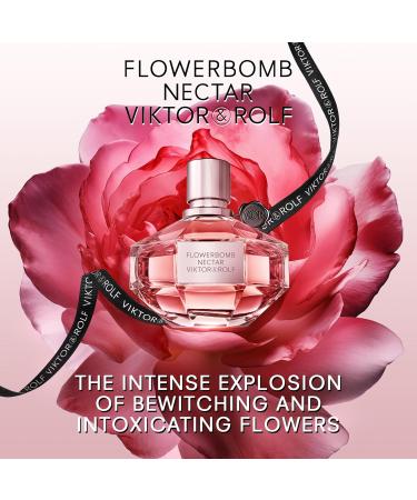Viktor&Rolf - Flowerbomb Nectar Eau de Parfum - Women's Perfume - Floral Spicy & Warm - With Notes of Gunpowder & Vanilla 3.04 Fl Oz (Pack of 1) - Buy Online on GoSupps.com