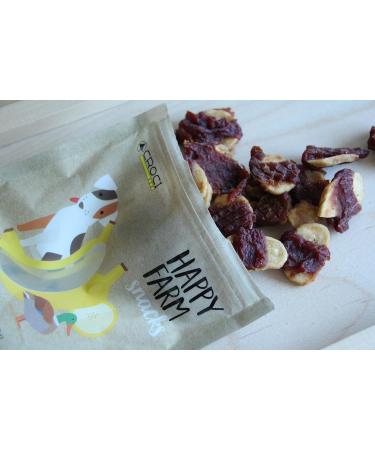 Croci Happy Farm Dog Chew Treat Natural Dog Snack with Vegetables Duck and Banana 80 GR - Buy Online on GoSupps.com