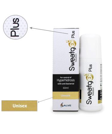Sweat Go Rollon Antiperspirant for Excessive Sweating | Clinical Strength for Palms, Armpits, Feet | Unisex | Hyperhidrosis Relief - Buy Online on GoSupps.com