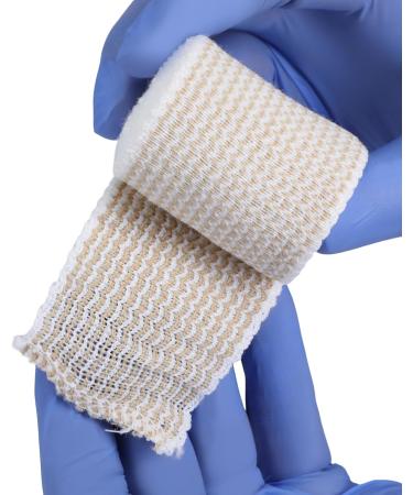 Self Closure Elastic Bandage with Velcro - 2x4.5 Yards Tan Non-Sterile Box of 10 | International Shipping Available - Buy Online on GoSupps.com