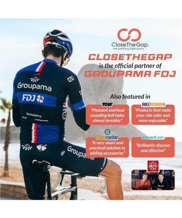 Closethegap RACEDAY DM KARBON BIED - Premium Bicycle Handlebar Computer Bracket for GoPro Garmin Wahoo & Bryton | International Shipping - Buy Online on GoSupps.com