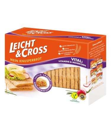 LEICHT&CROSS Crispy Bread Vital pack of 8 (8 x 125 g)