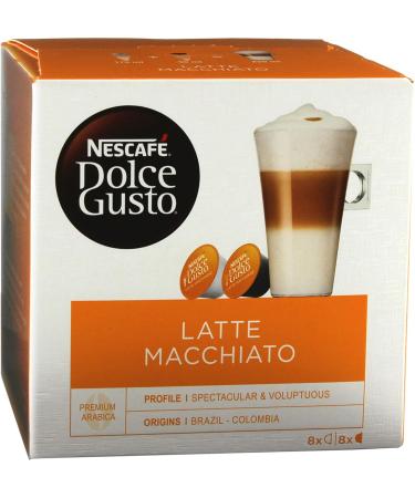  NESCAFE DOLCE GUSTO Nescaf Dolce Family Pack Cappuccino Latte Macchiato Nesquik Coffee Capsules 9 x 16 capsules - Buy Online on GoSupps.com