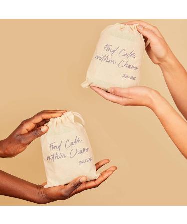 Skin & Tonic Calm Kit | Soothing Balm & Rose Mist for Dry Sensitive Skin | Eco-Friendly Cotton Bag - Buy Online on GoSupps.com