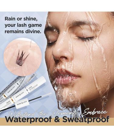 LASHVIEW Waterproof Lash Bond & Seal - Super Strong Hold Cluster Lash Glue & Aftercare Sealant for International Shipping - Buy Online on GoSupps.com