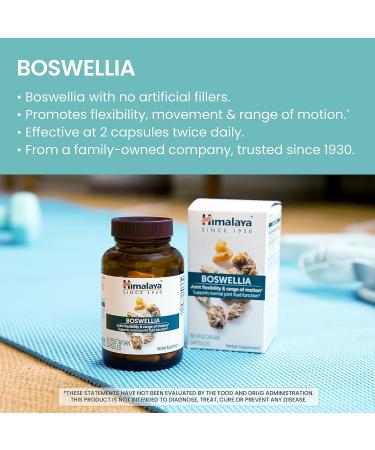 Himalaya Boswellia - Joint Support for Mobility & Flexibility 250 mg 120 Capsules | 1 Month Supply Buy Online - Buy Online on GoSupps.com