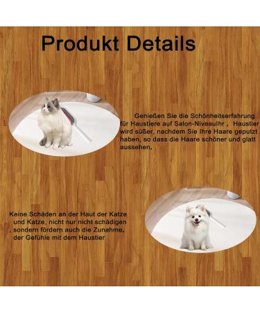 Qerich Animal Hair Removal Comb with Water Tank | Dog & Cat Brush for Short Hair | Effective Pet Hair Remover | Blue & Pink - Buy Online on GoSupps.com