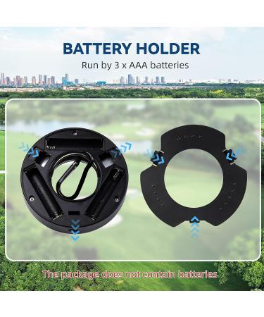 2Pcs Glow Golf Hole Lights with Carabiner - LED Night Putting Green Cup Light for Night Golf Play and Practice - Buy Online on GoSupps.com